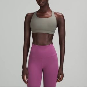 Lululemon Energy Bra, Sz 6, Grey Sage